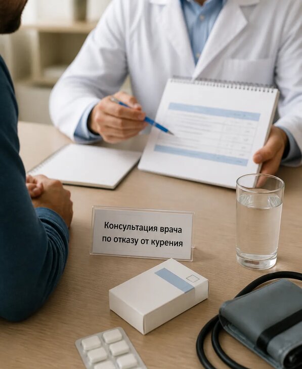 Консультация врача по отказу от курения для взрослых в Обнинске